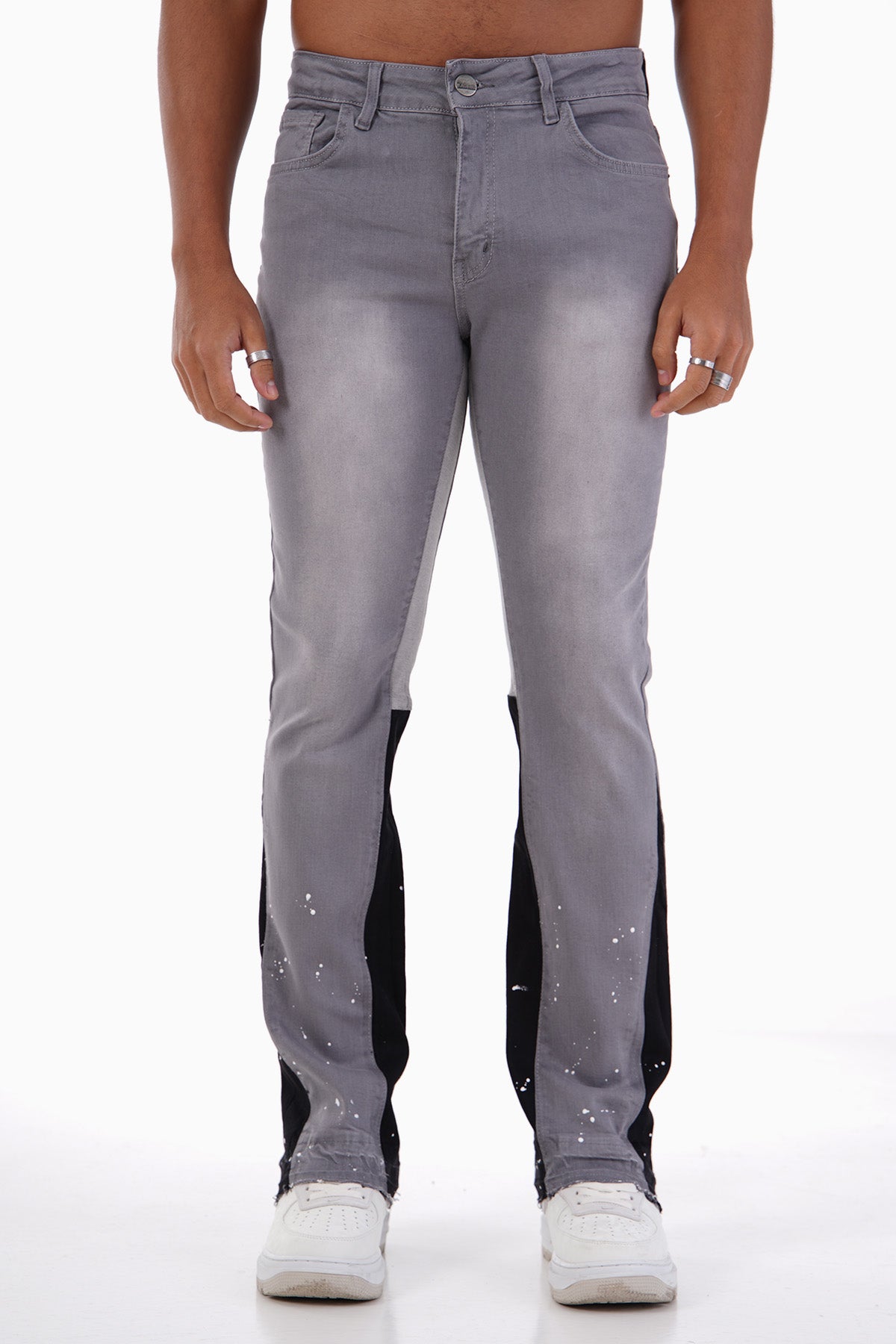 JEAN FLARE - GREY 146