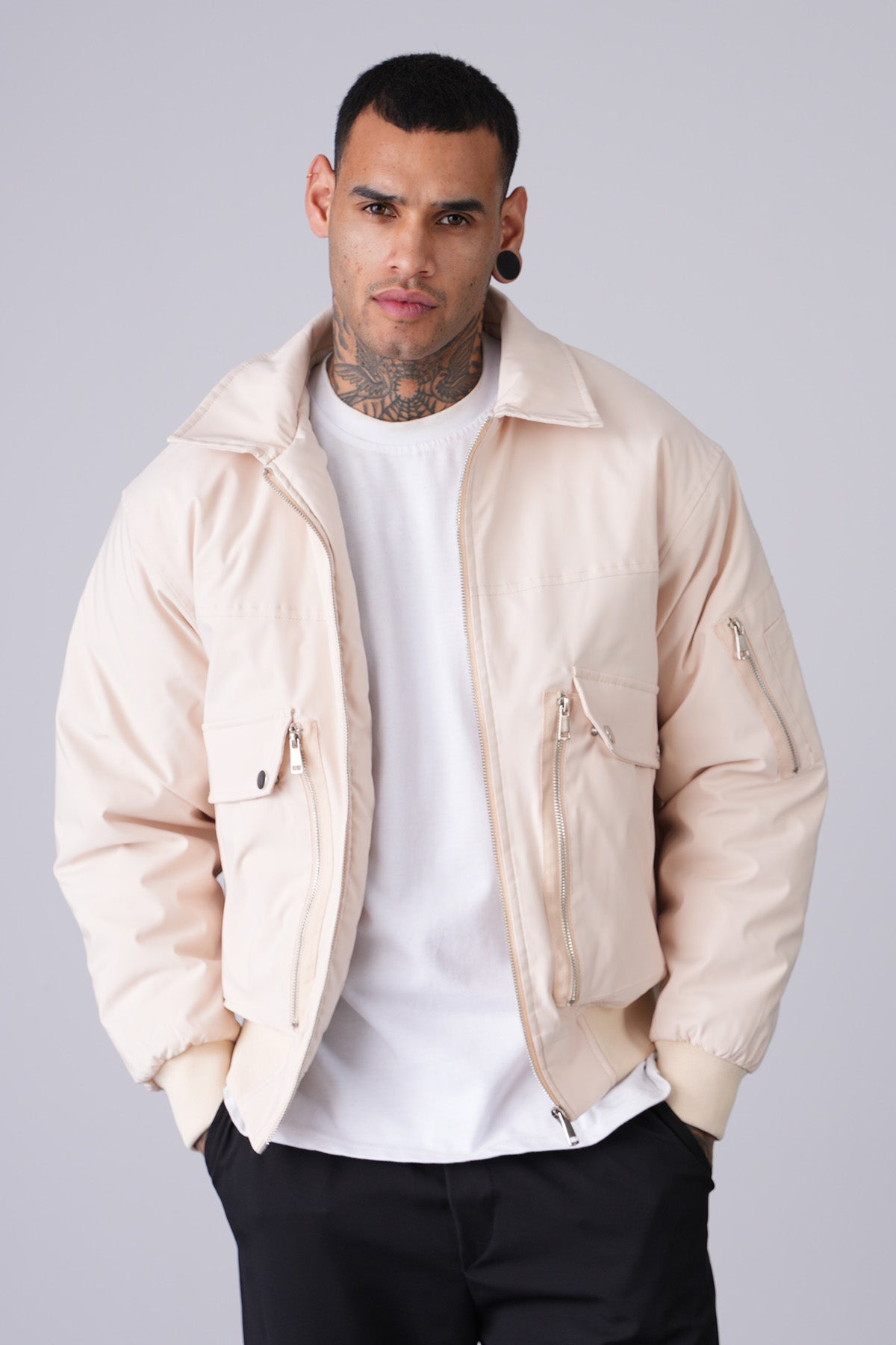 VESTE LL097 - BEIGE