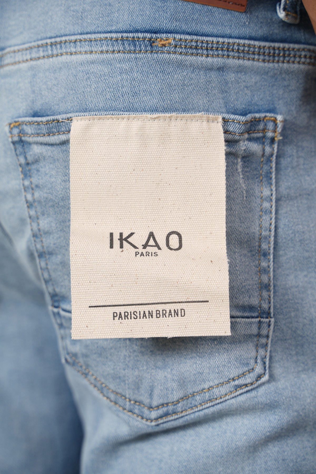 JEAN ZIPPED - BLUE 087