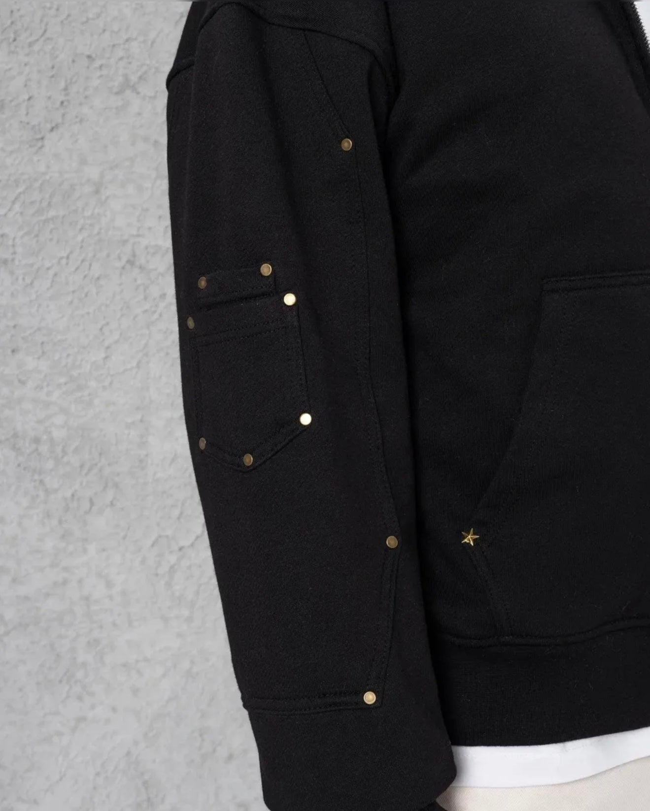 Sweat à Zip Stone
