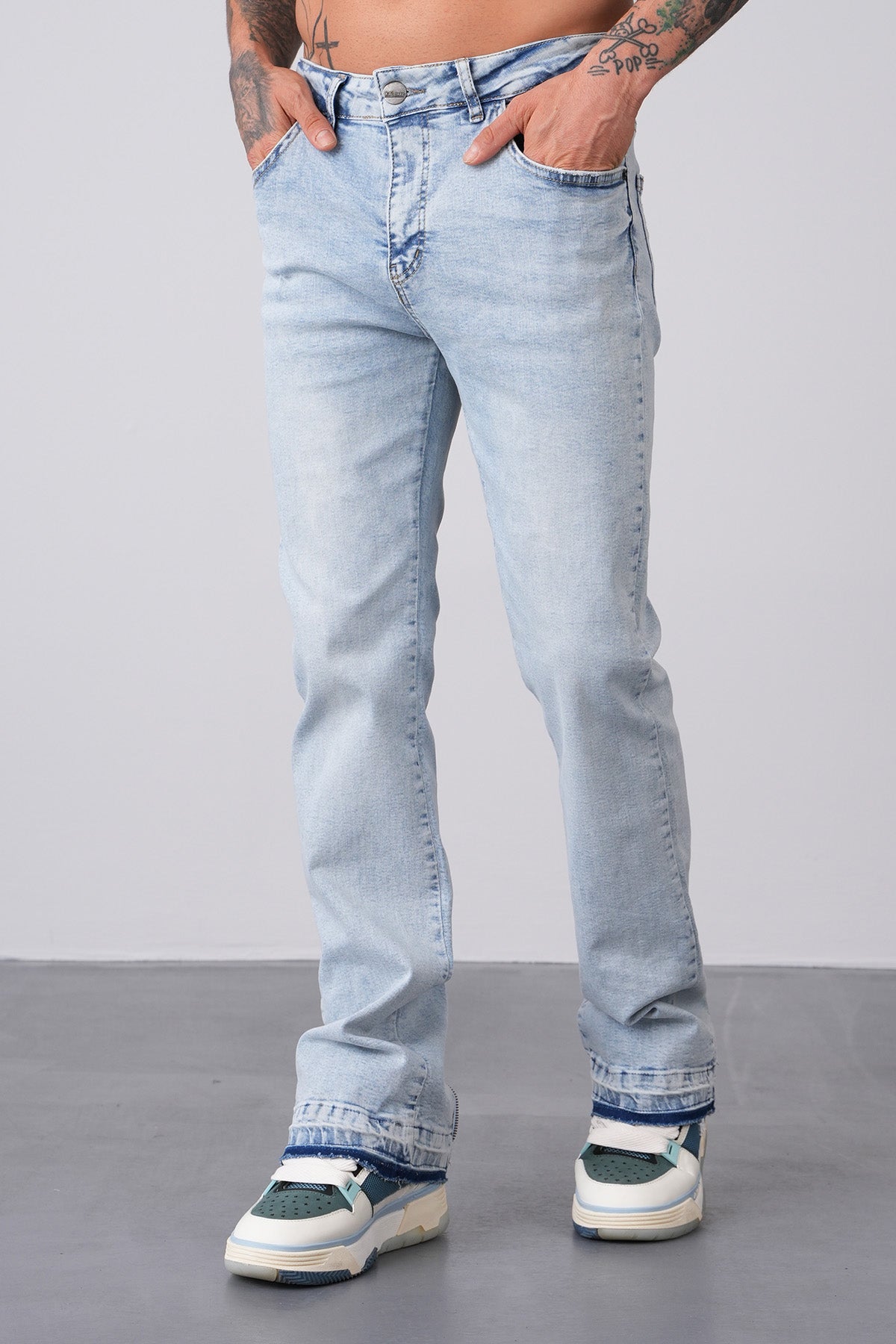 JEAN Flare Zipped 271