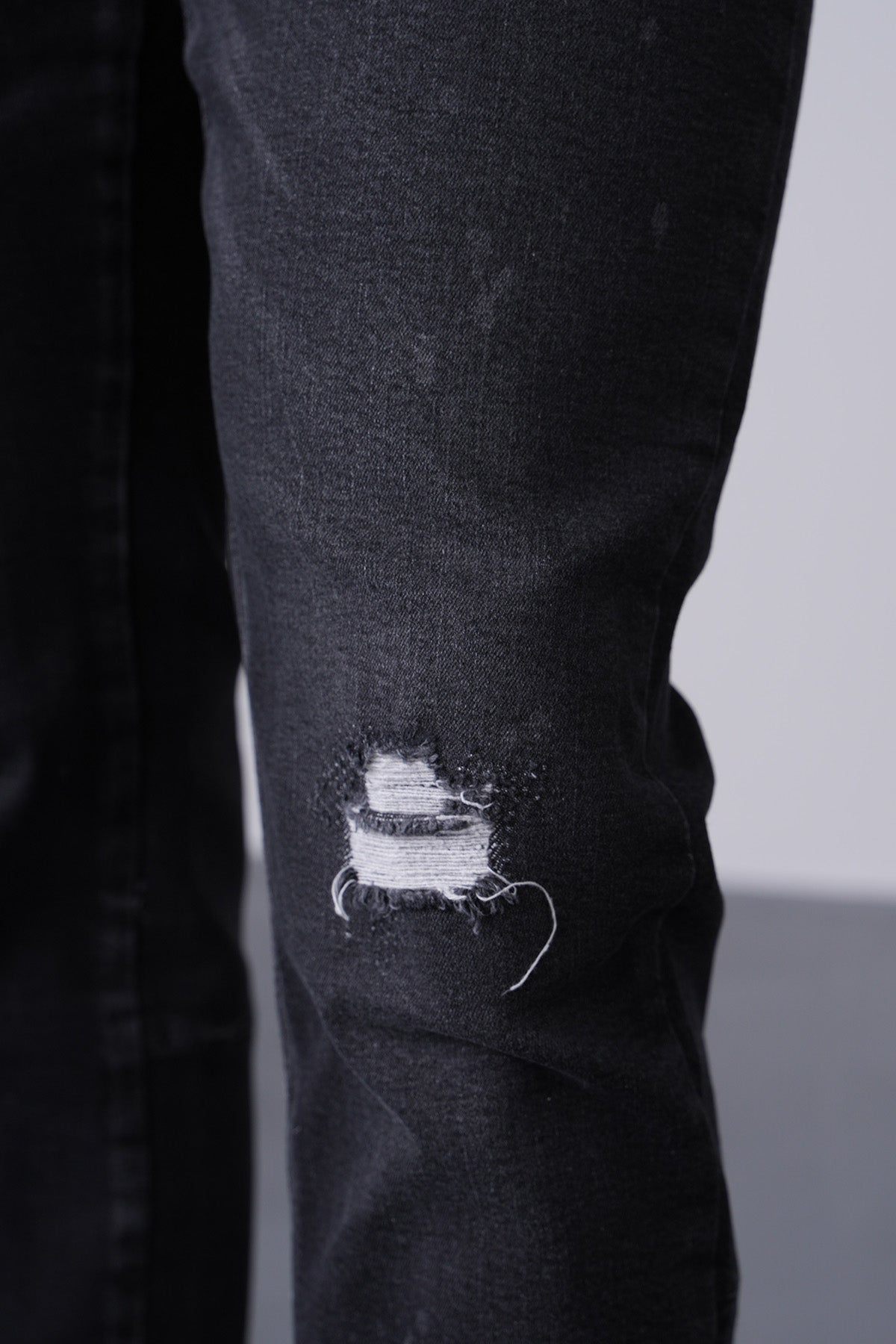 JEAN ZIPPED LL2000312 - BLACK