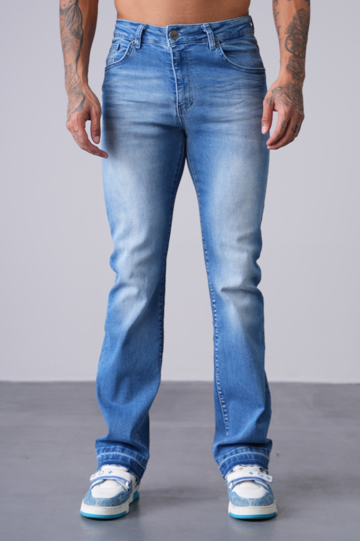 JEAN FLARE -  BLUE 098