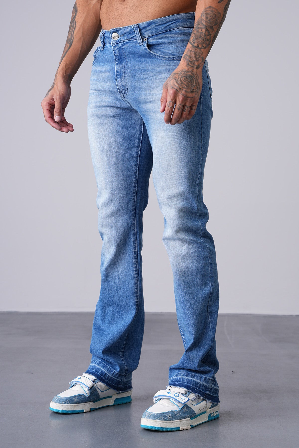 JEAN FLARE -  BLUE 098