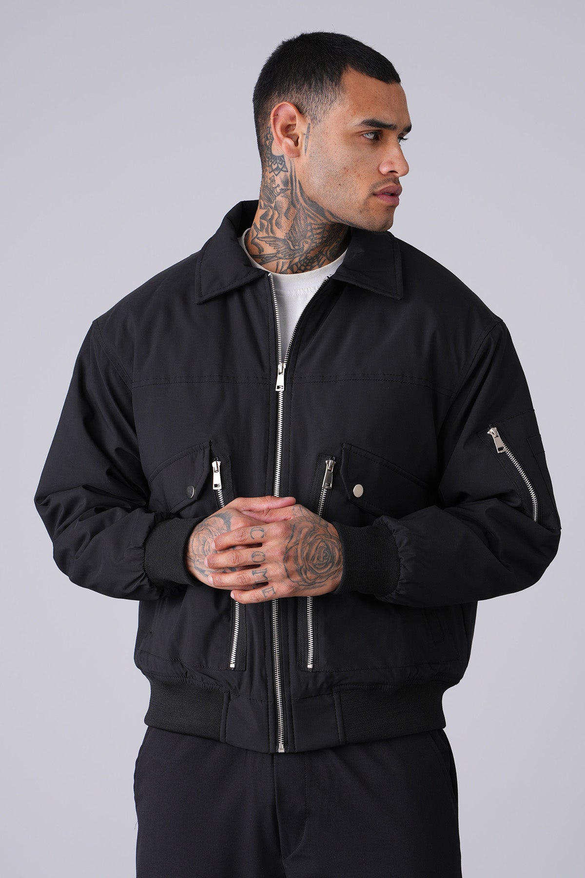 VESTE LL097 - BLACK