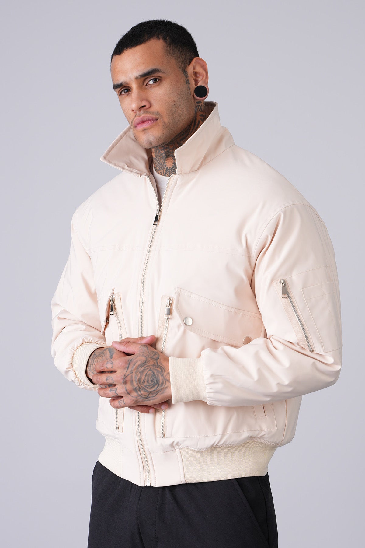 VESTE LL097 - BEIGE