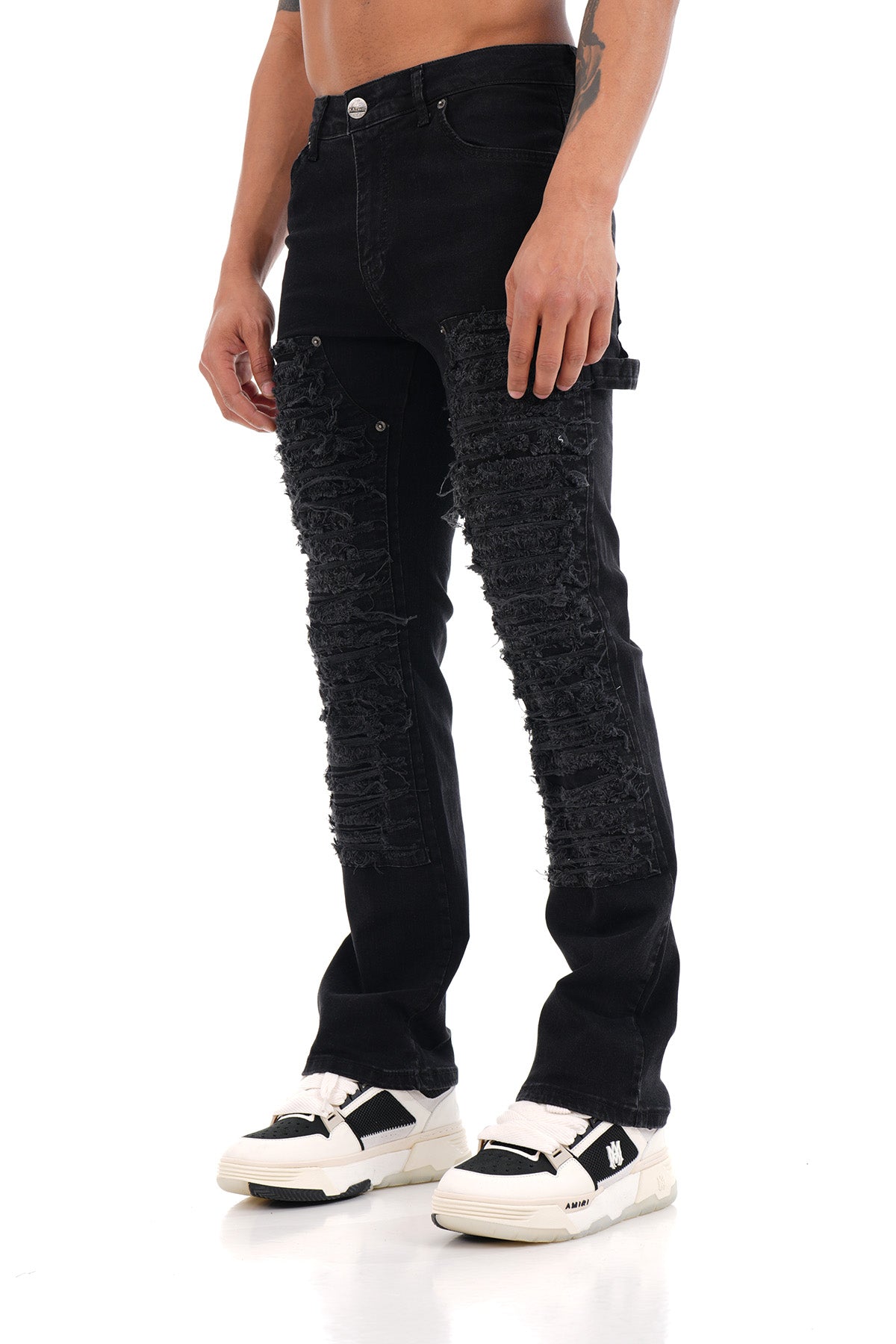 JEAN FLARE BLACK Destroy