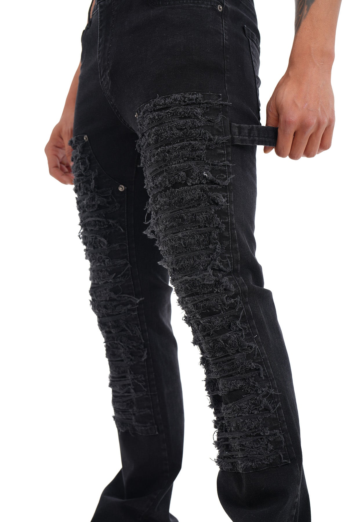JEAN FLARE BLACK Destroy