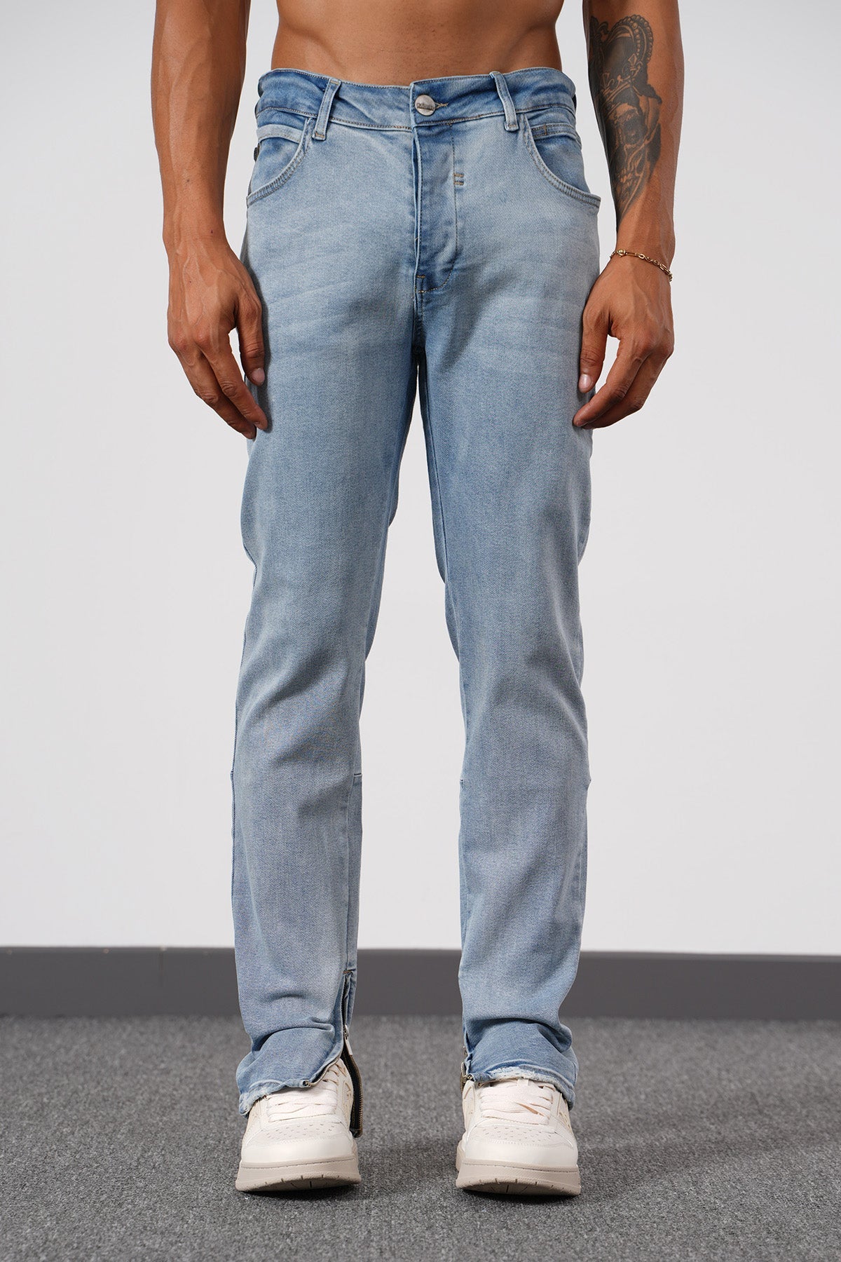 JEAN ZIPPED - BLUE 087